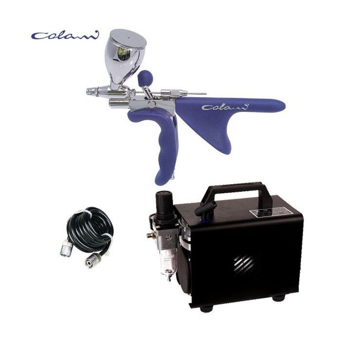 Colani Airbrush Pack (0.8mm) + RM 2600 Compressor