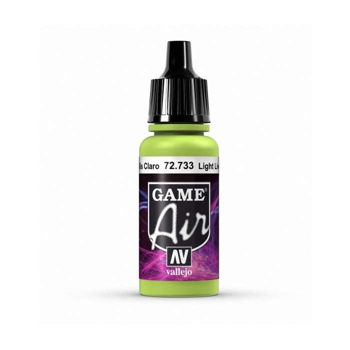 Paint Vallejo Game Air Light Livery green 17 ml 72733
