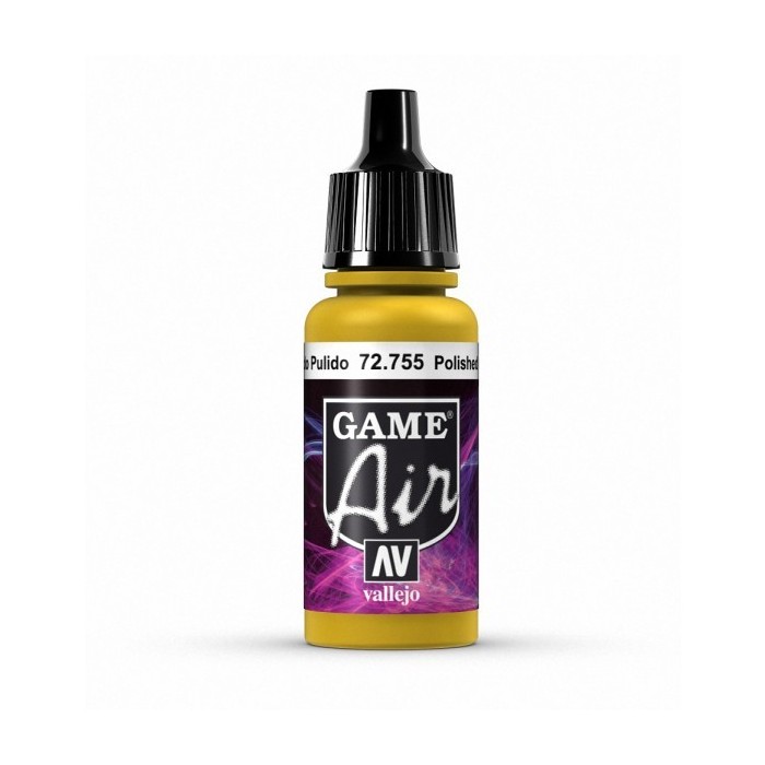 Paint Vallejo Game Air Polished Gold 17 ml 72755