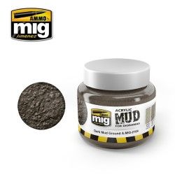 Paint Mig Jimenez Mud Effects A.MIG-2104 Dark Mud Ground