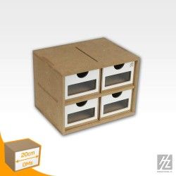 Module 4 Drawers OMs01a 20cm