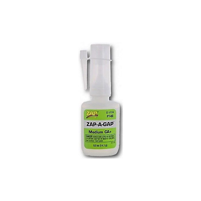 ZAP A GAP CA+ PT03 glue 14.1g ( small green format)