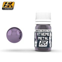 Paint AK Interactive AK674 Xtreme Metal Color Violet Métallique 30 ml