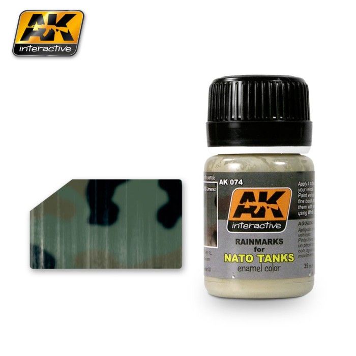 AK Interactive Weathering AK074 Rainmark Effect Enamel Color paint