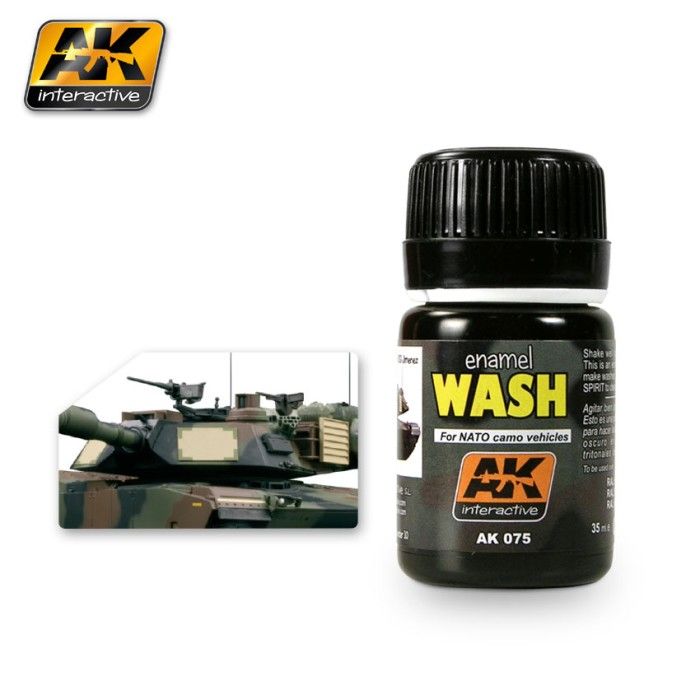 AK Interactive Weathering Paint AK075 Wash for NATO Vehicles