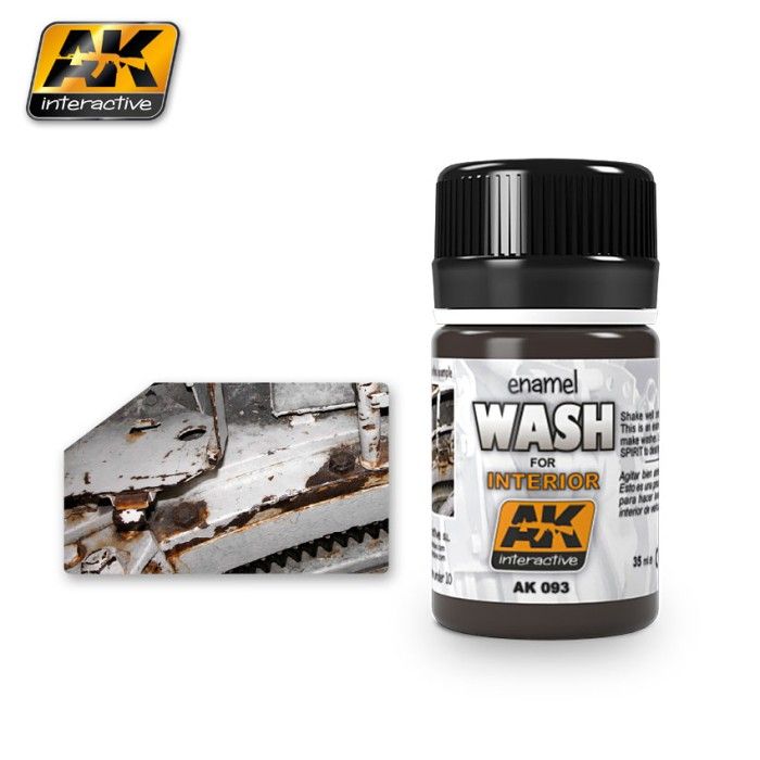 AK Interactive Weathering AK093 Wash For Interior paint