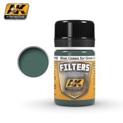 Paint AK Interactive Weathering AK4162 Light Filter For Green Vehicles