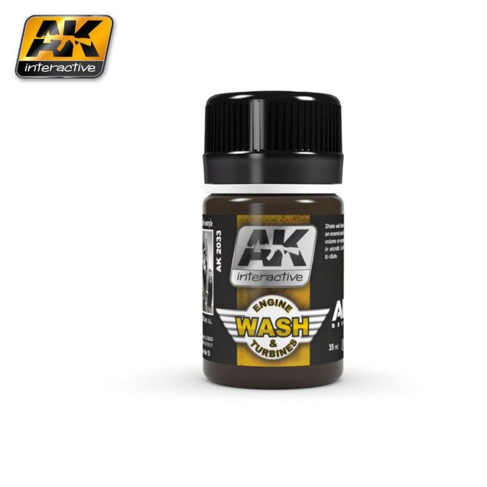 AK Interactive AK2040 Wash For Exhaust paint