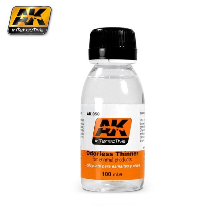 Paint AK Interactive AK050 Odorless Turpentine 100 ml