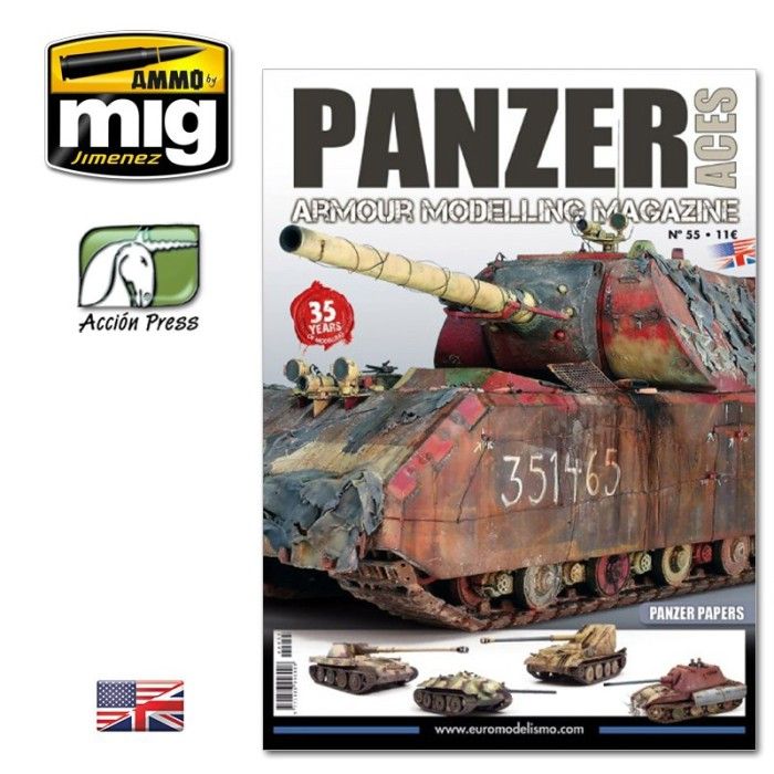 Panzer Ace N°55 Panzer papers (English version)