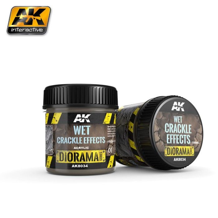AK Interactive AK8034 Wet Crackle Effect paint