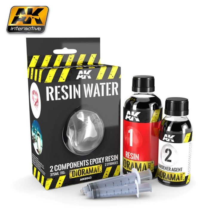 AKIN tereactive AK8043 Resine Water 2-component paint