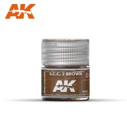 Paint AK Interactive Real Colors RC-035 S.C.C 2 Brown 10ml