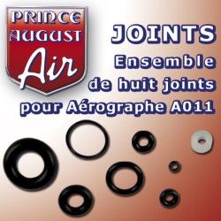 Set of 9 Airbrush Gaskets AO11 and A112
