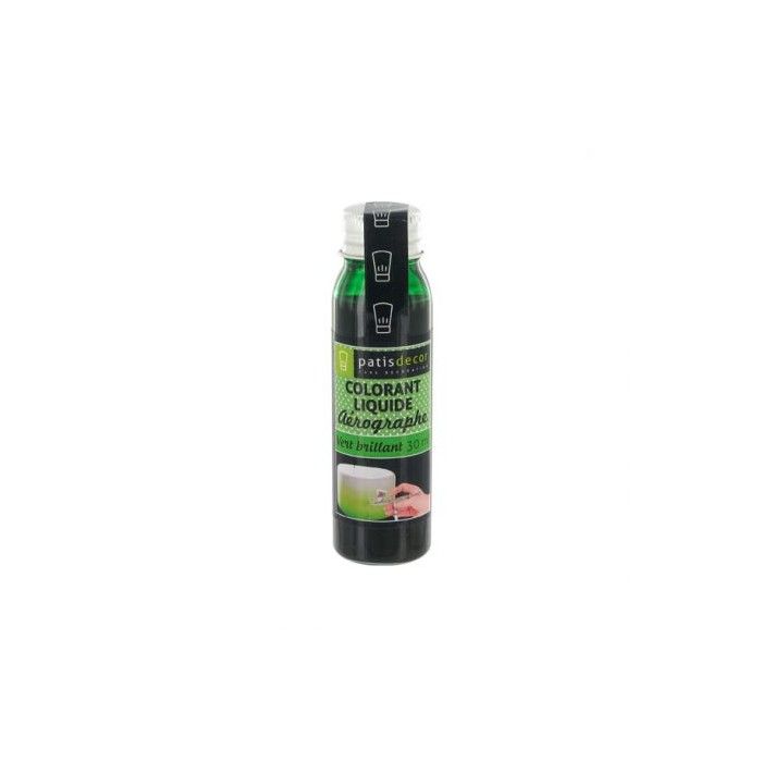 Airbrush colorant 30 ml Patisdécor green