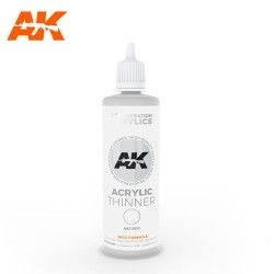 AKAcrylic Thinner 3rd Generation white bottle
