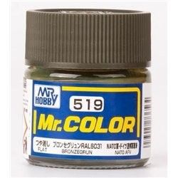 Mr Color C519 Bronze Green paint