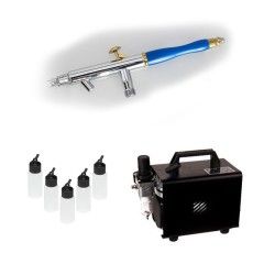 RM 350 X Solo airbrush + RM 2600 compressor pack
