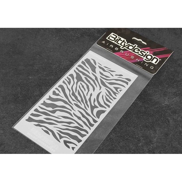 Stencil BittyDesign Model Zebra