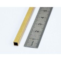 Square Brass Tubes - 3.96mm X 3.96mm