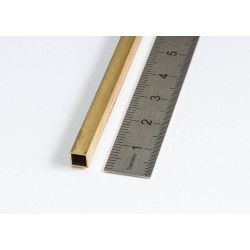 Square Brass Tubes - 4.76mm X 4.76mm