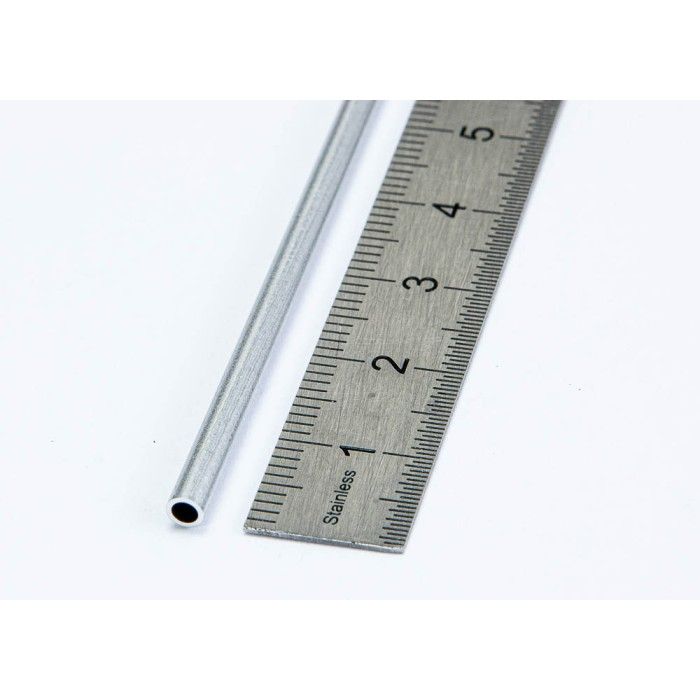 Aluminium tube - 3mm X 0.45mm