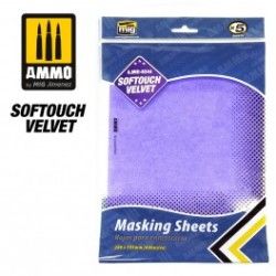 SOFTOUCH VELOUR MASKING SHEETS 280x195 mm