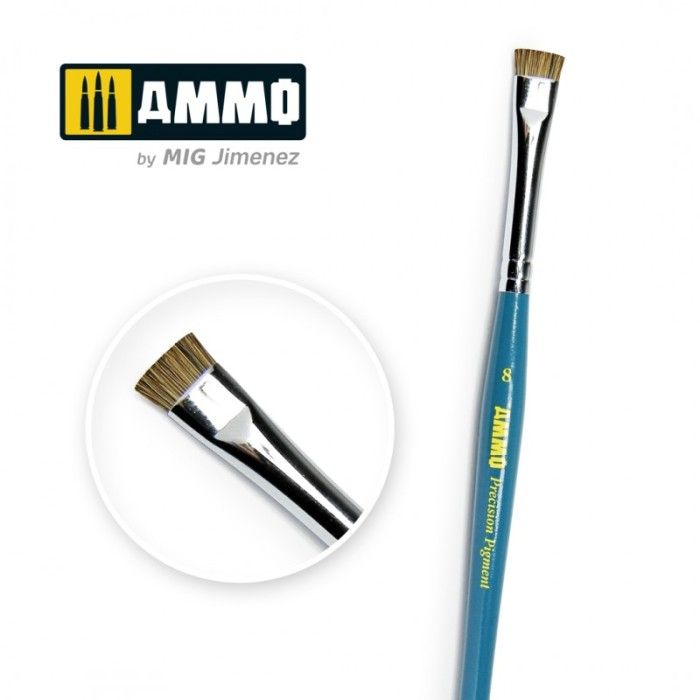 AMMO precision pigment brush Size 8
