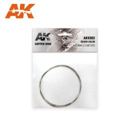 Copper Wire 0.25mm Diameter Silver Color