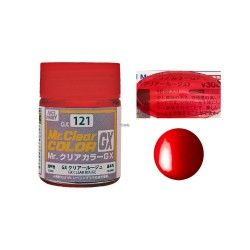 Mr Color GX121 Clear Red paint