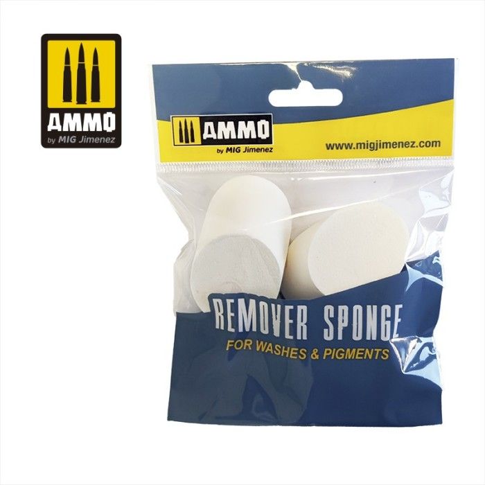 Bevelled Cleaning Sponge For Wash And Pigment