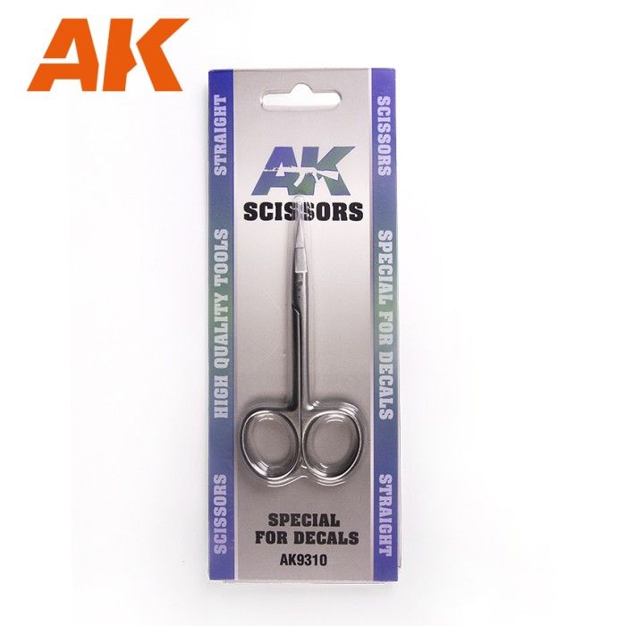 AK Interactive AK9310 Special straight-tip scissors .