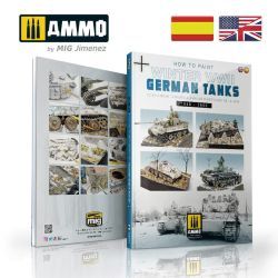 How to paint WWII German tanks in winter Multilingüal (Eng - Spa)