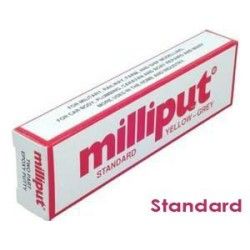Milliput, two-component epoxy paste standard grain (Yellow/Grey)