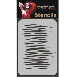 Stencil senjo colors Zebra 1 A4