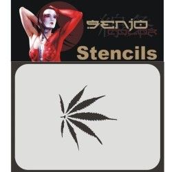 Stencil senjo colors Cannabis A6