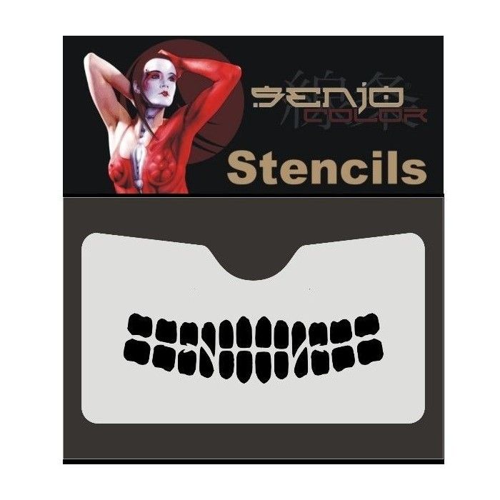 Stencil senjo colors Dents 2 185 x 85 mm