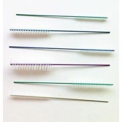 Kit of 6 soft cleaning brushes