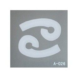 Self-adhesive stencil No. A - 026