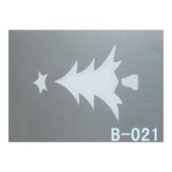 Self-adhesive stencil No. B - 021