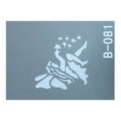Self-adhesive stencil No. B - 081