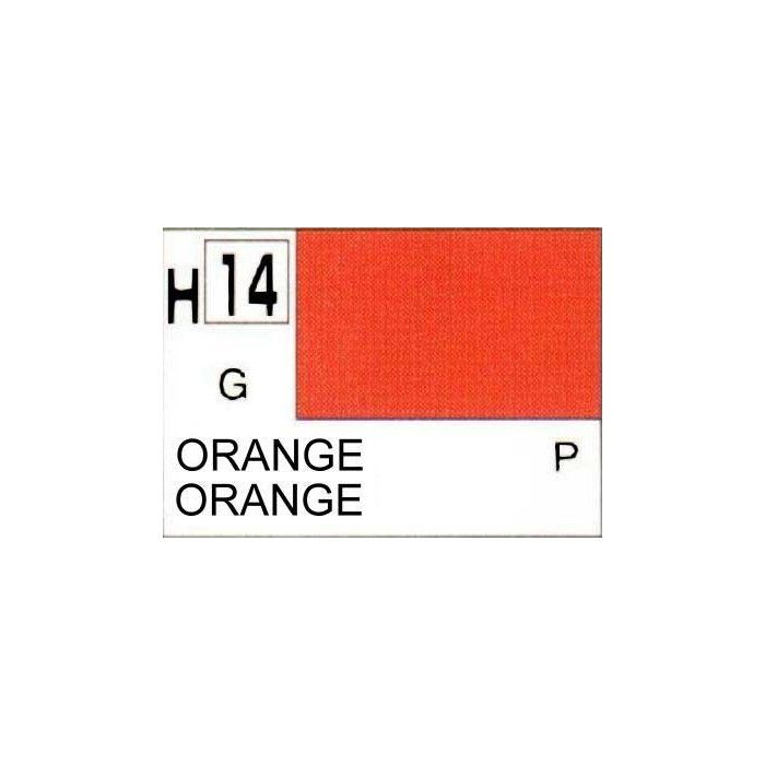 Aqueous Hobby Color paints H014 Orange
