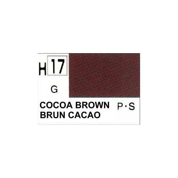 Paints Aqueous Hobby Color H017 Cocoa Brown