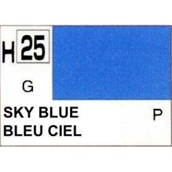 Aqueous Hobby Color paints H025 Sky Blue