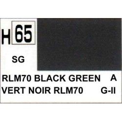 Paints Aqueous Hobby Color H065 RLM70 Black Green