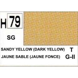 Paints Aqueous Hobby Color H079 Sandy Yellow Dark Yellow