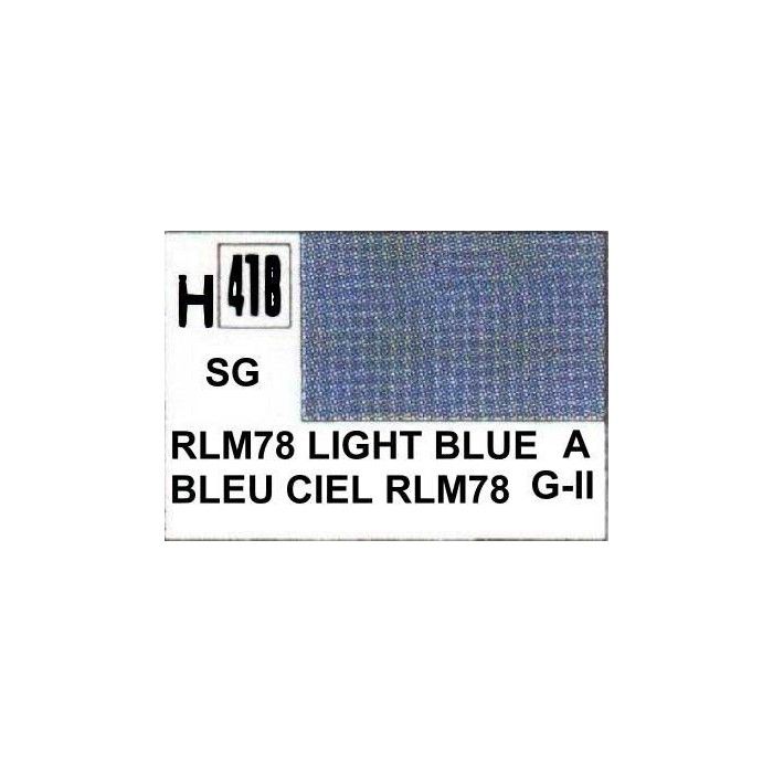 Paints Aqueous Hobby Color H418 RLM78 Light Blue