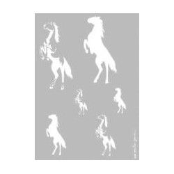 Stencil Horse 1