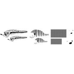 Snax Fish Stencil
