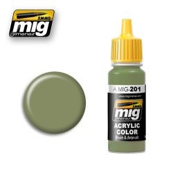 Paint Mig Jimenez Authentique Colors A.MIG-0201 Fs 34424 Light Gray Green